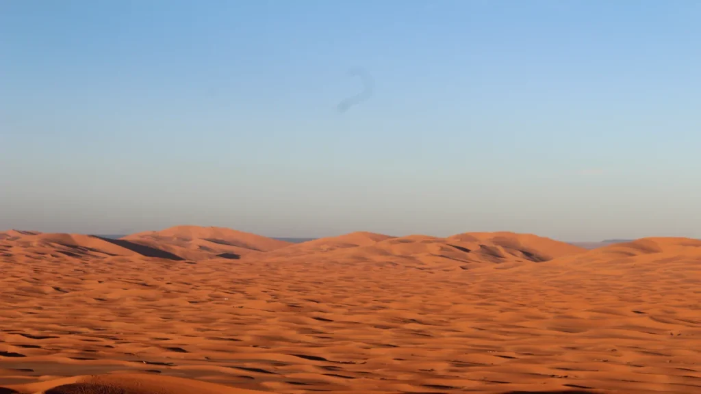 Lluvias Inusuales en el Desierto de Merzouga